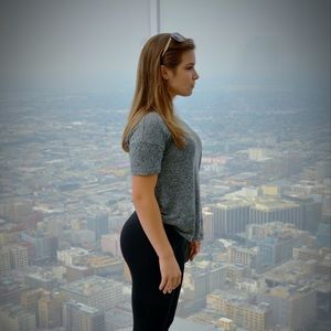 Grey pocketed T-shirt